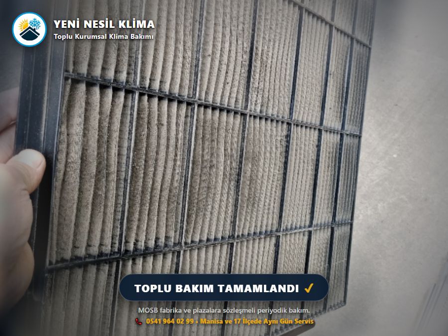 Toplu Kurumsal Klima Bakımı