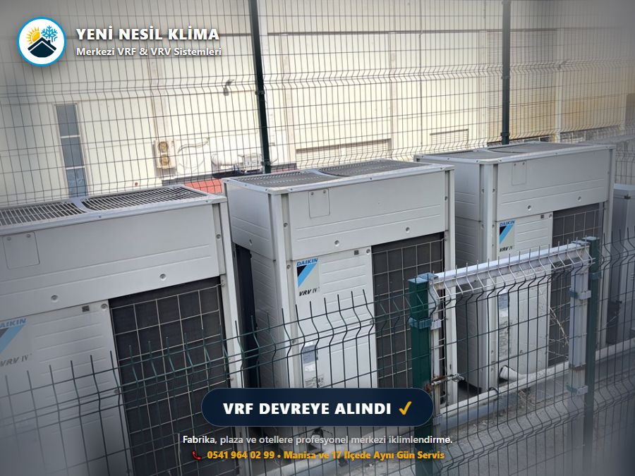 Manisa VRF Servisi